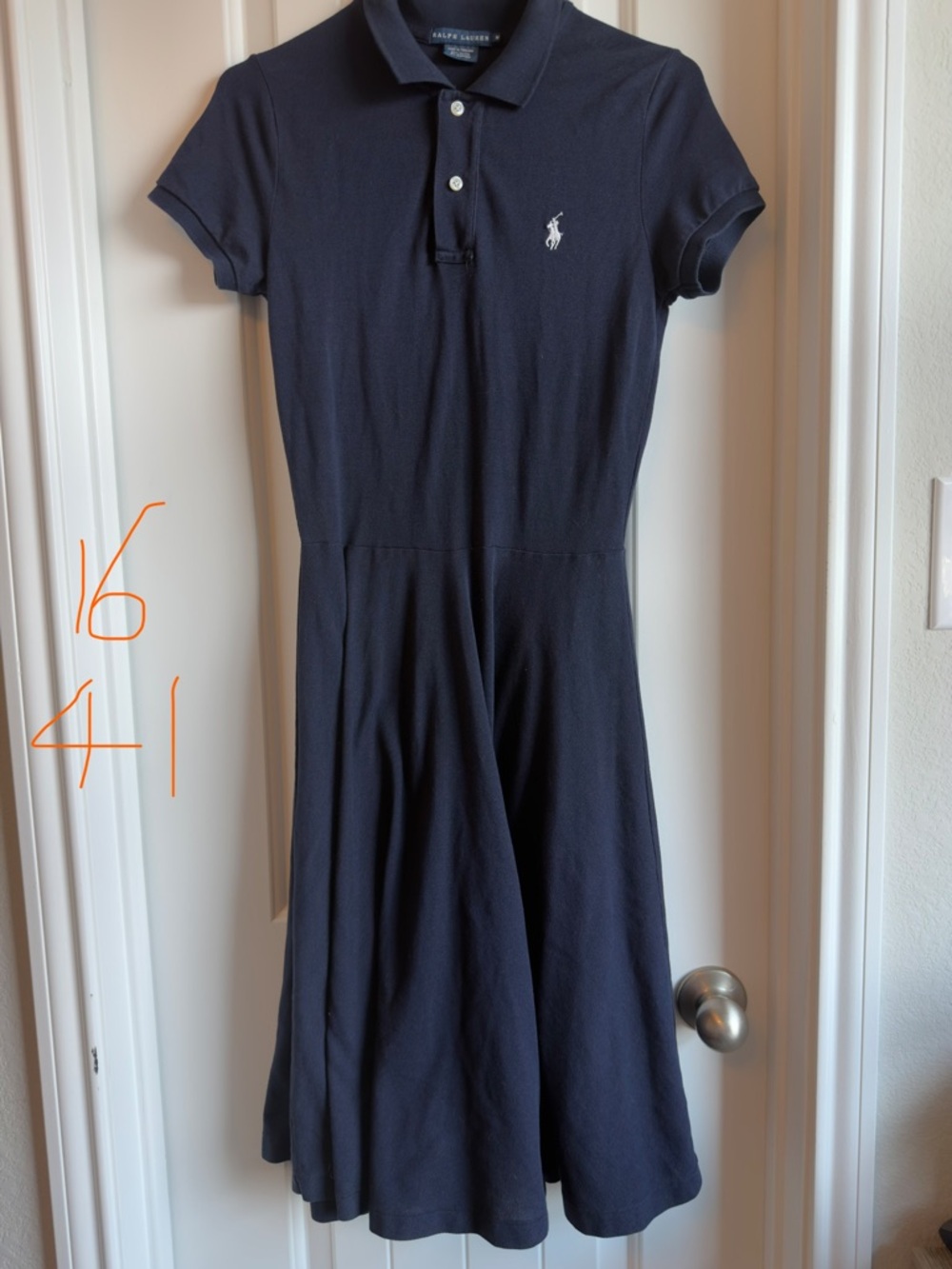 Ralph Lauren Navy Polo Dress